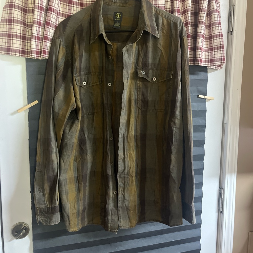Aigle button down shirt